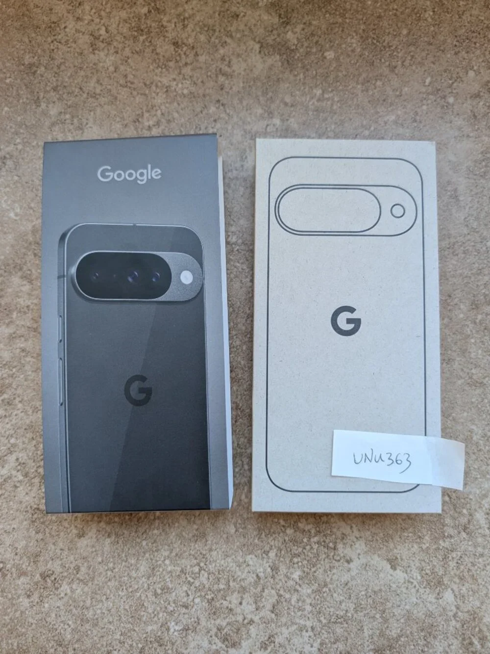 Google Pixel OEM USB USBC USB-C Cable Box for Pixel 10 Obsidian Black Slip Cover